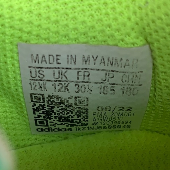 adidas Kids X Speedportal.4 TF Jr. Turf Aqua Soccer Boots Shoes Size 12.5 - Picture 15 of 15